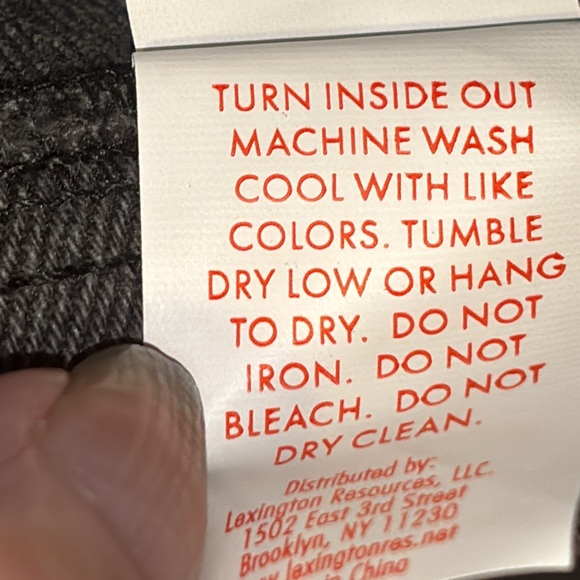 Wrangler Dog Jacket, Denim Dog Vest with Leash Hole Cozy Warm Perfect Dog Outfit - Picture 15 of 16